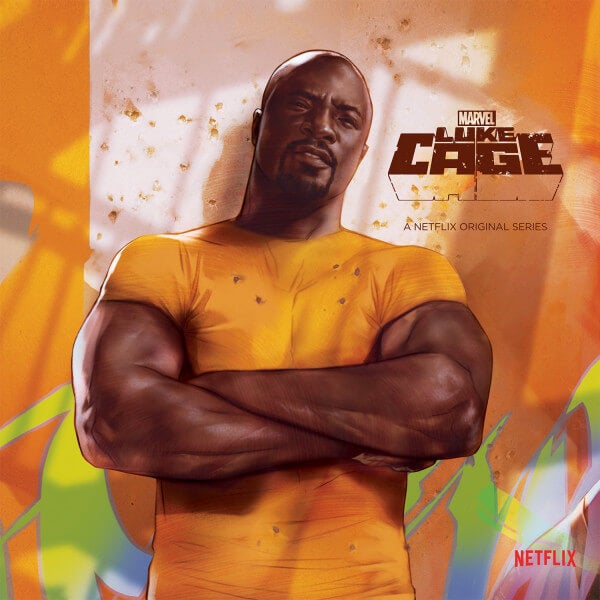Poster Luke Cage On Disney Plus Zavvi Exclusive Marvel Luke Cage 7