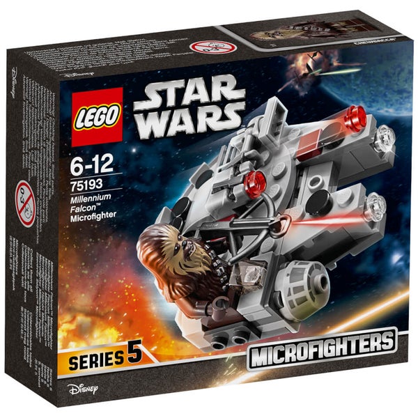 LEGO Star Wars: Millennium Falcon Microfighter (75193) Toys Zavvi UK