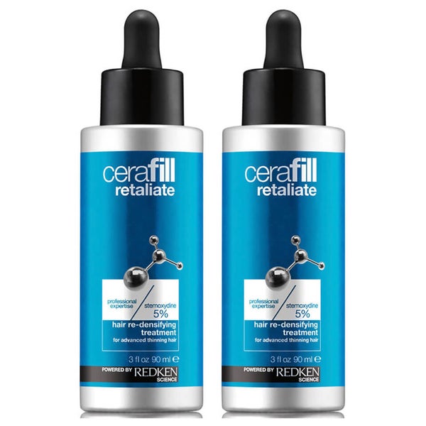 Redken Cerafill Retaliate Stemoxydine Treatment Duo 2 X 90ml Hq Hair