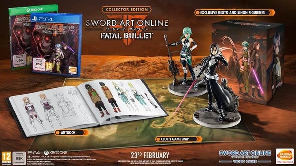 component Dader helper Sword Art Online: Fatal Bullet Collectors Edition PS4 - Zavvi (日本)
