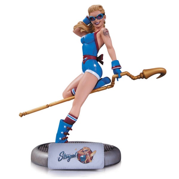 DC Comics Bombshells Statue: Power Girl & Superman - 13.875" Tall Limited Edition Collectible
