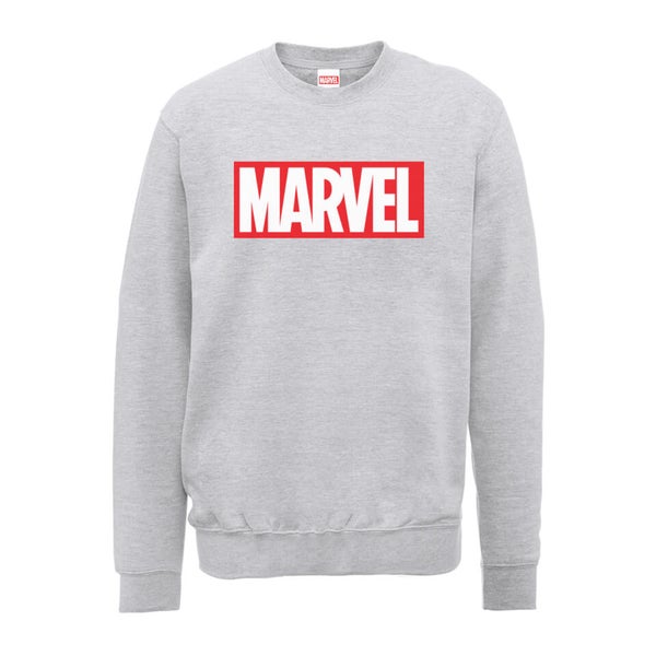 Marvel logo sweatshirt hotsell