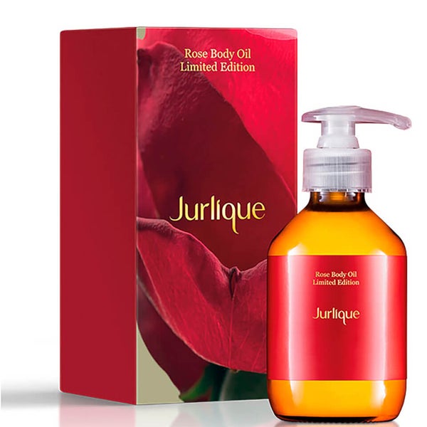 Jurlique Limited Edition Rose Body Oil 200ml LOOKFANTASTIC