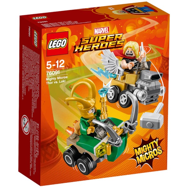 LEGO Superheroes Mighty Micros: Thor Loki (76091) Toys