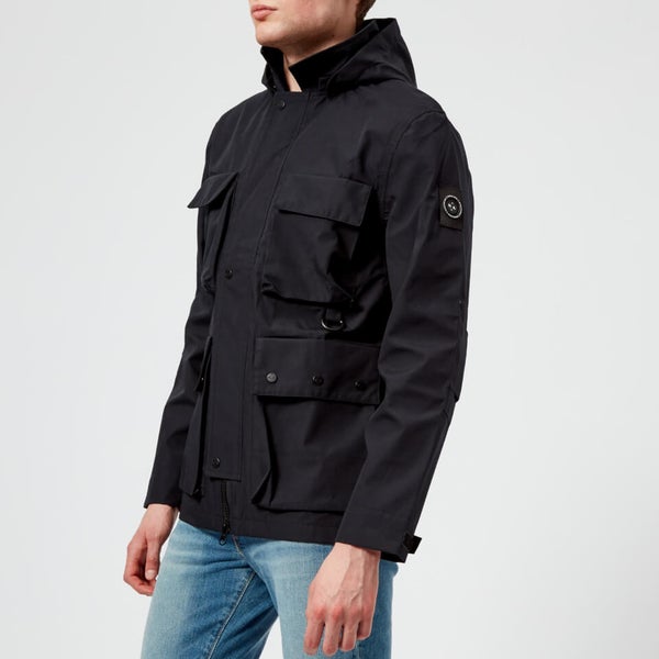 Marshall artist 3l bonded field jacket navy shop