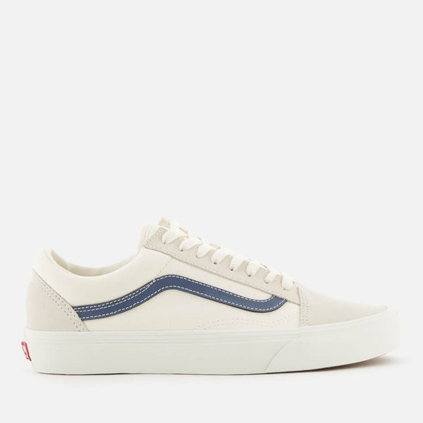 Vans old skool clearance vintage white indigo