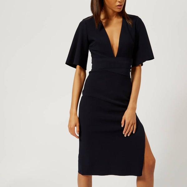 Bec & Bridge Women's Bon Marche Plunge Dress Ink