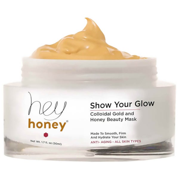 Hey Honey Show Your Glow Colloidal Gold & Honey Beauty Mask GLOSSYBOX FR
