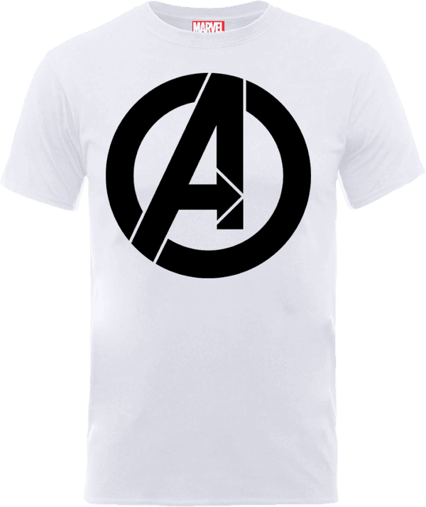 White avengers t shirt clearance