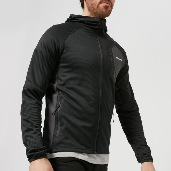 Columbia Men s Triple Canyon Hooded Fleece Black TheHut