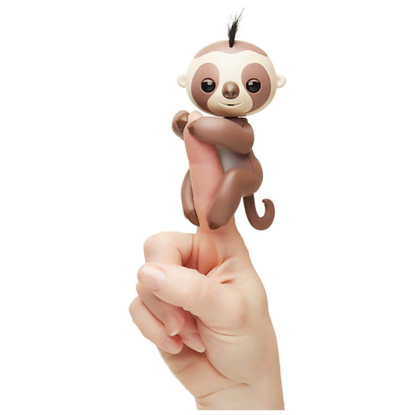 Fingerlings Baby Sloth Kingsley Brown Zavvi
