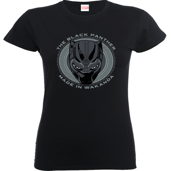 Black Panther Made in Wakanda Women’s T-Shirt – Black