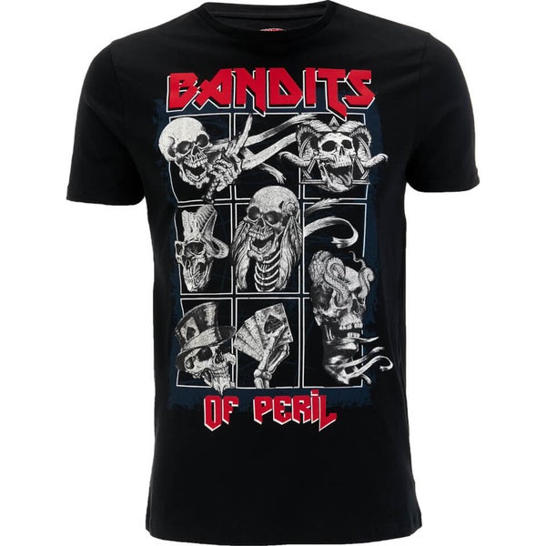 Camiseta Brave Soul Bandit Hombre Negro Mens Clothing Zavvi