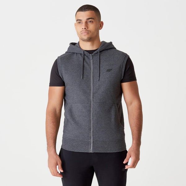 Buy Men's TruFit Sleeveless Hoodie 2.0 Charcoal MYPROTEIN™