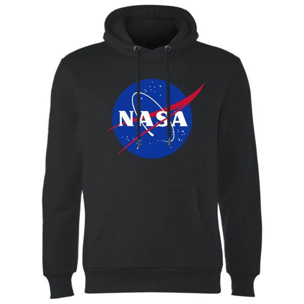 CORIRESHA NASA Logo Print Hoodie - Fashion Pullover Sweatshirt With Pocket (Runs Small, Check Size) 8 thumbnail image