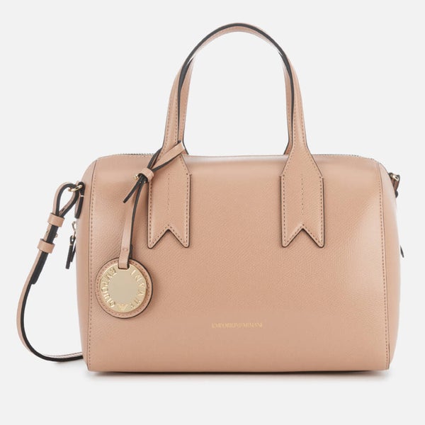 Emporio Armani Women s Boston Bag Nude TheHut