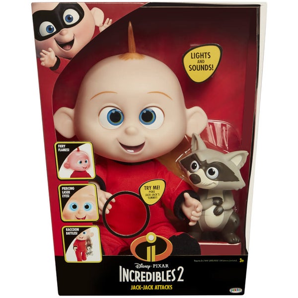 Jakks Pacific Disney Incredibles Jack Jack Action Doll Toys