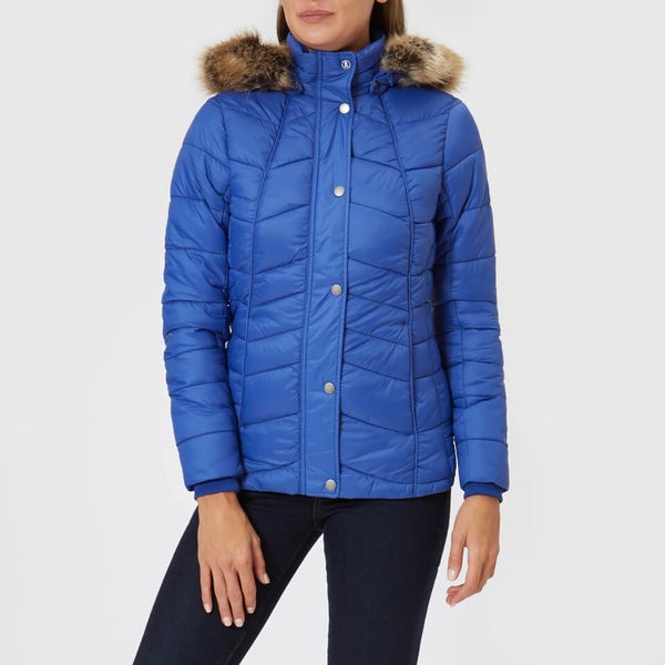 Barbour Women s Bernera Quilt Jacket Seablue Navy TheHut