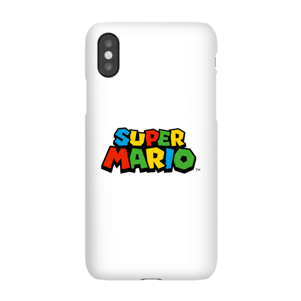 Coque Smartphone Logo Couleur Super Mario Nintendo Pour Iphone Et Android Clothing Zavvi France