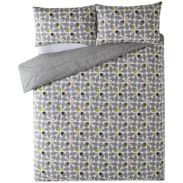 Orla kiely acorn clearance cup olive pillowcase