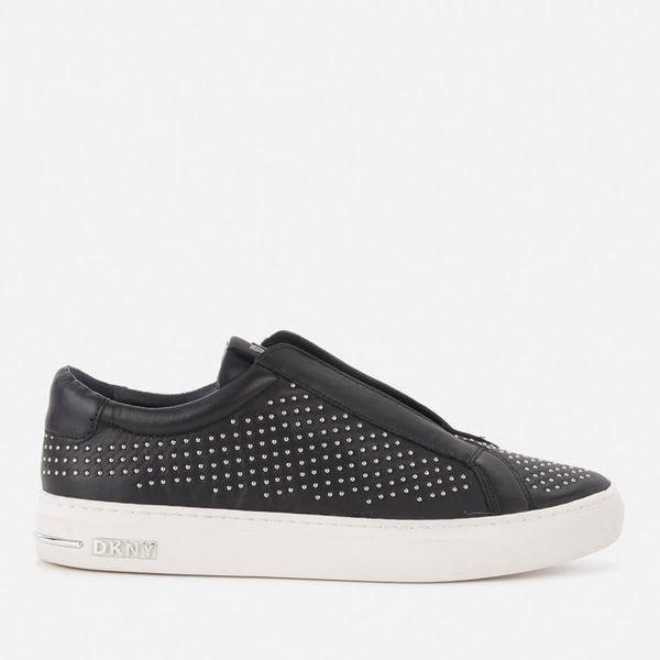 DKNY Women s Conner Slip On Trainers Black TheHut