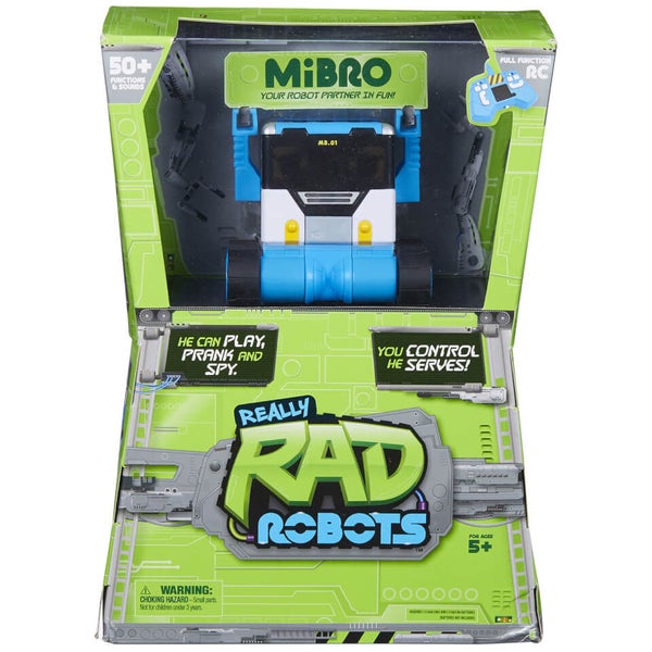Really Rad Robots MiBro Toys Zavvi US