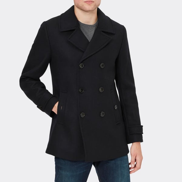 ted baker wool peacoat