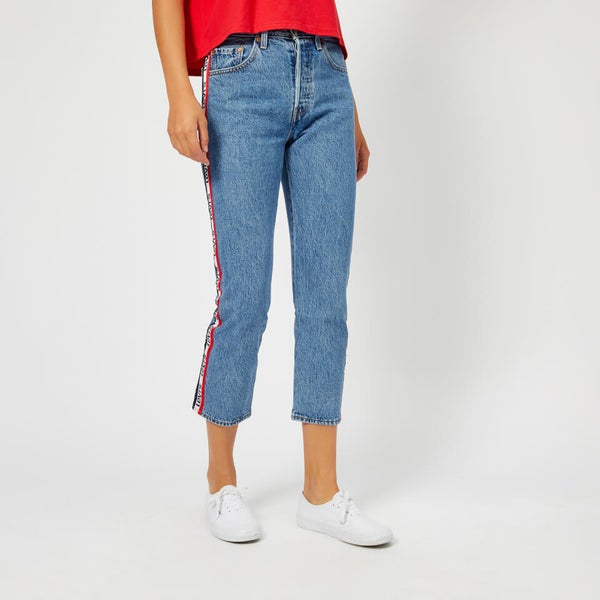 501 crop spectator sport blue new arrivals