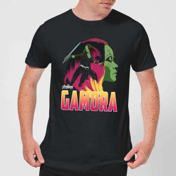 Avengers Gamora Men's T-Shirt - Black 