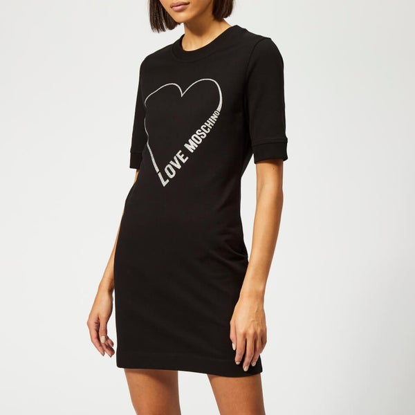 ワンピース MOSCHINO COUTURE Woman Dress Black 04500541 2555 Black shift dress - Moschino - Women | WE IN STYLE