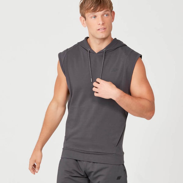 Men's SlimFit Form Sleeveless Hoodie Slate Grey MYPROTEIN™