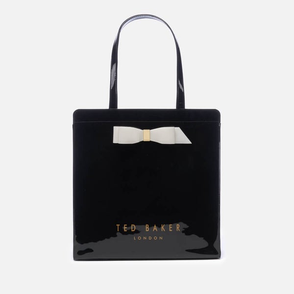 Ted Baker Women's Almacon Bow Detail Large Icon Bag - Black | TheHut.com