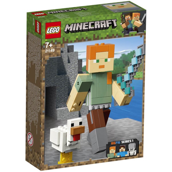 LEGO Minecraft: Minecraft Alex Bigfig with Chicken (21149) Toys