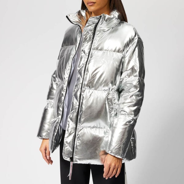 Tommy hilfiger icon high cheap shine padded jacket