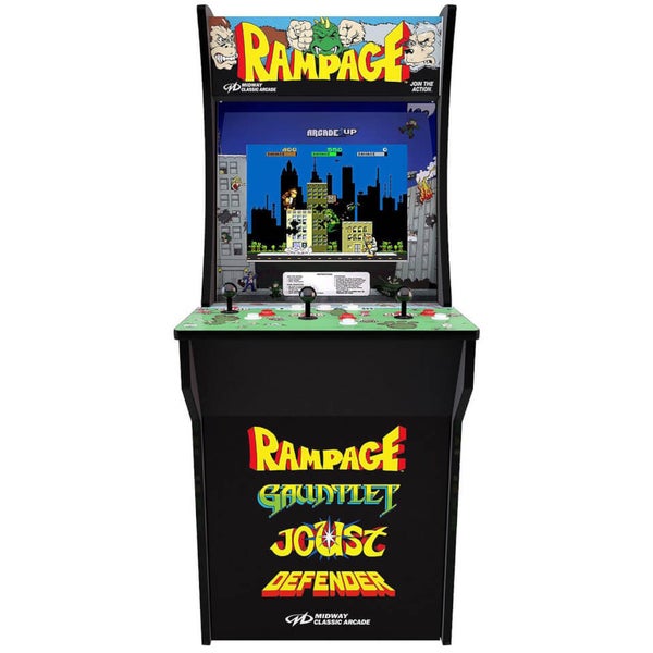 Arcade1up Rampage Review (a look back) - YouTube