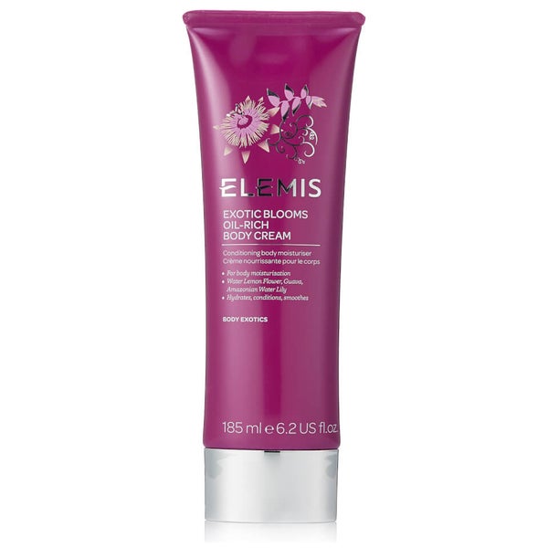 Elemis Exotic Blooms OilRich Body Cream 185ml lookfantastic Singapore