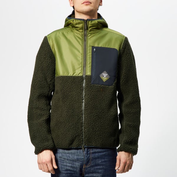 Barbour Men s Eldon Fleece Jacket Sage TheHut