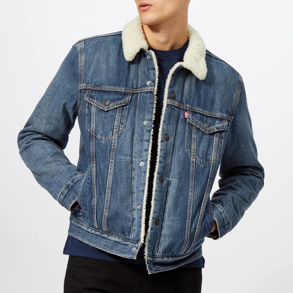 Levis mayze sherpa trucker deals