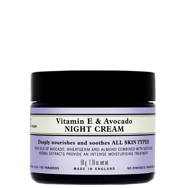 Neal's Yard Remedies Facial Moisturisers Vitamin E & Avocado Night