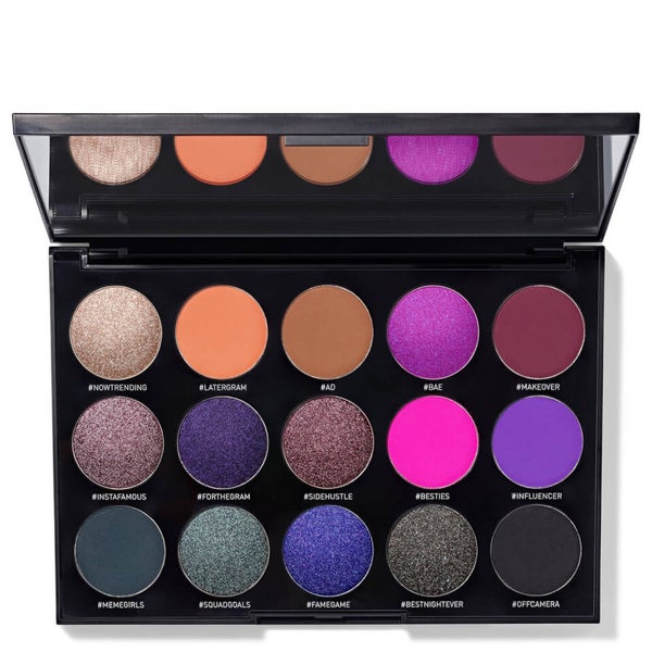 Morphe 15S Social Butterfly Artistry Palette LOOKFANTASTIC