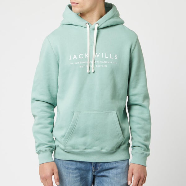 Green jack wills hoodie hotsell