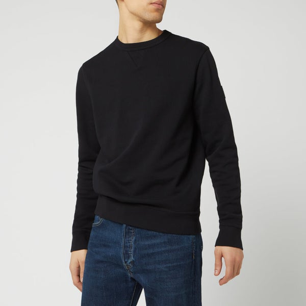 BOSS Orange Men s Walkup Sweatshirt Black TheHut