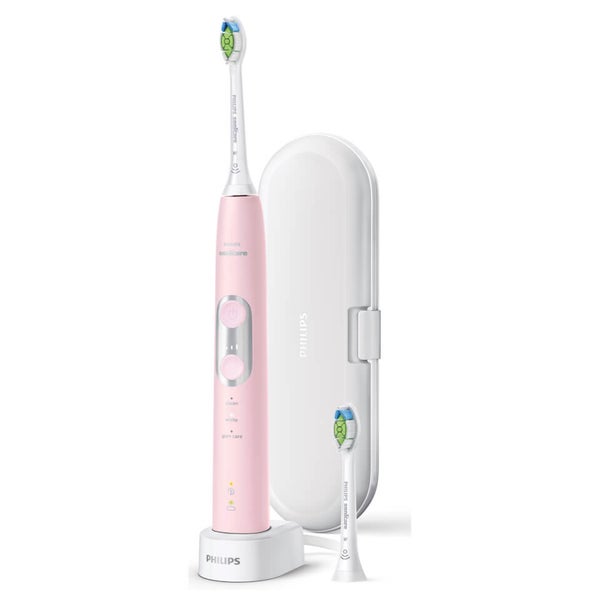 Philips Sonicare ProtectiveClean 6100 Electric Toothbrush with Travel Case Pink