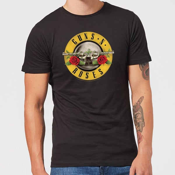 Guns N Roses Bullet Men's T-Shirt - Black Clothing - Zavvi CA
