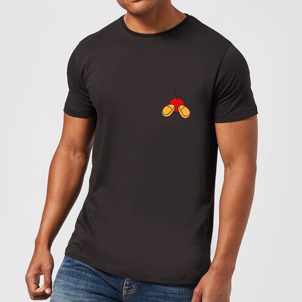 Disney Mickey Mouse Backside Men's T-Shirt - Black