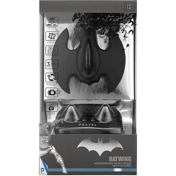 Propel DC Comics Batman Performance Stunt Drone with HD Video - Black Toys  - Zavvi UK