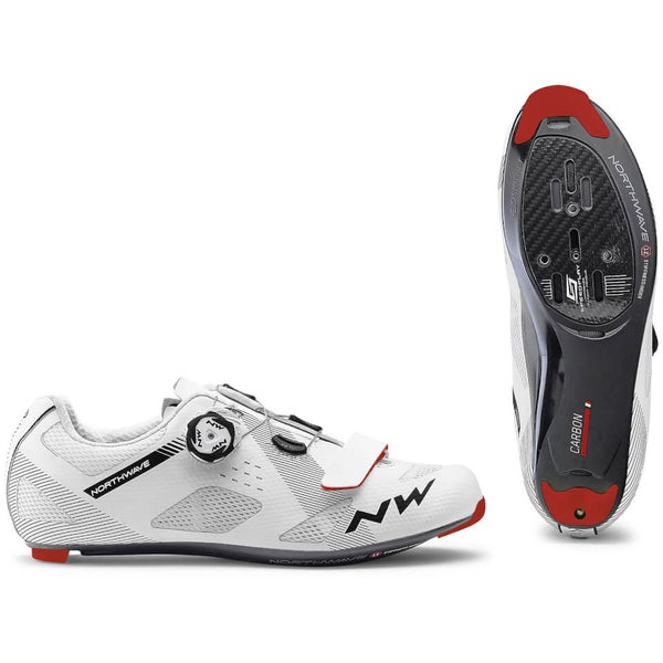 Northwave Storm Carbon Road Shoes White ProBikeKit UK