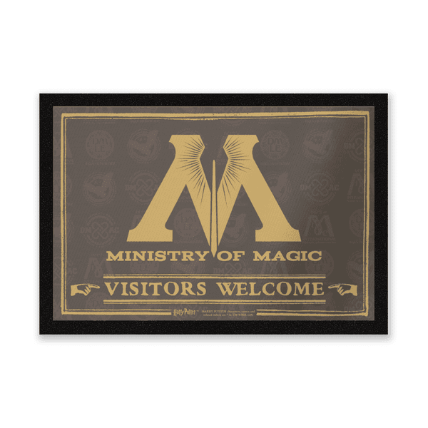 Harry Potter Ministry Of Magic Doormat 