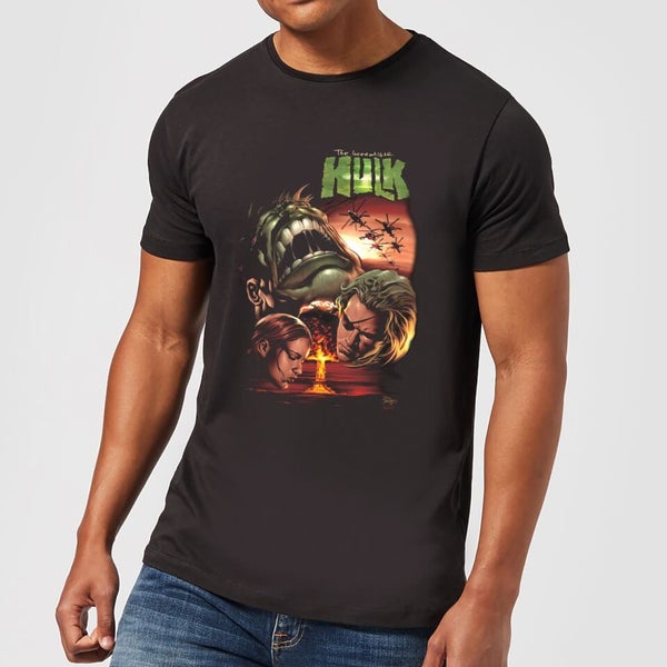 Marvel Incredible Hulk Dead Like Me Men's T-Shirt - Black Clothing ...