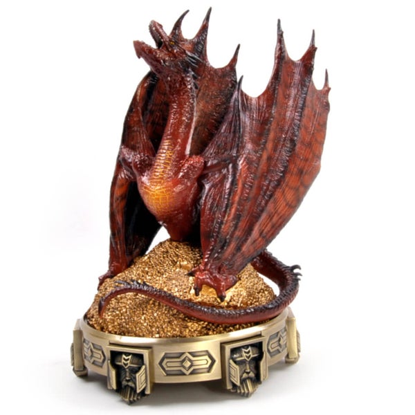 TOLKIEN ~ THE HOBBIT SMAUG INCENSE BURNER ~ NEW IN BOX THE NOBLE COLLECTION 